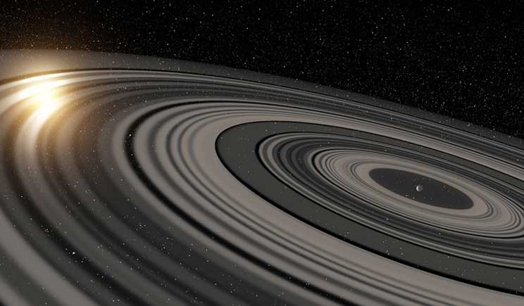 Scoperto un enorme pianeta con piÃ¹ anelli di Saturno