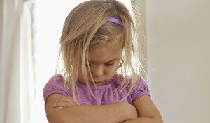 bambina non ascolta