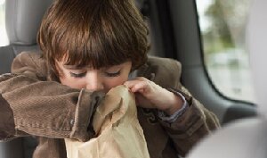bambini nausea in viaggio