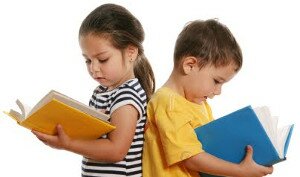 lettura del bambino e omega-3
